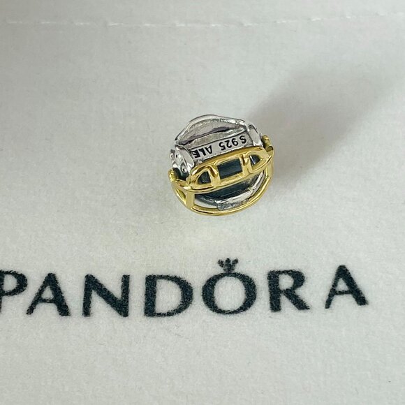 Pandora NFL Pittsburgh Steelers Football Helmet Charm Pendant - Picture 3 of 4